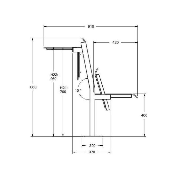2Hall - H22 Miejsce z pulpitem
