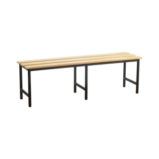 Ławka Adam - deski sosnowe, solidna metalowa konstrukcja