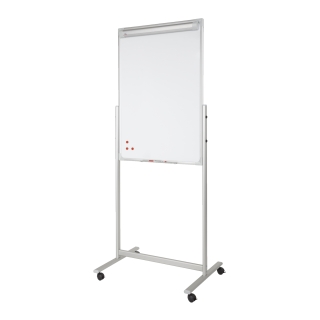 Flipchart DUO, docisk na papier, mobilna podstawa 70x700cm