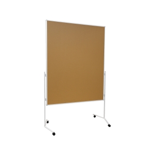 Tablica moderacyjna korkowa, tablica na kółkach