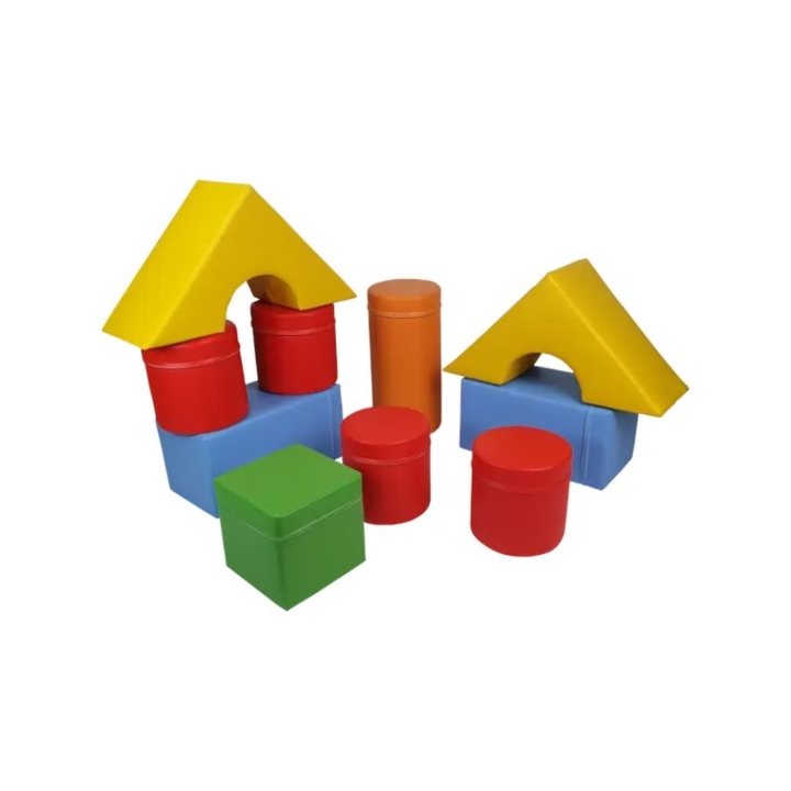 Zestaw piankowy – kształtki rehabilitacyjne – 10 el.