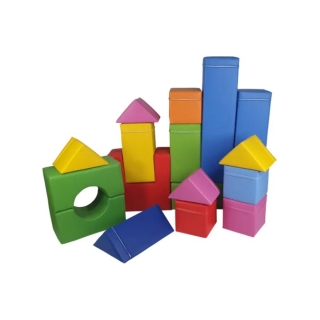 Zestaw piankowy – kształtki rehabilitacyjne – 18 el.