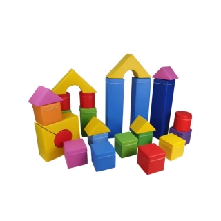 Zestaw piankowy – kształtki rehabilitacyjne – 28 el.