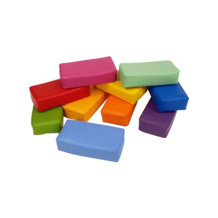 Super cegły – kształtki rehabilitacyjne, materiał z powłoką PCV