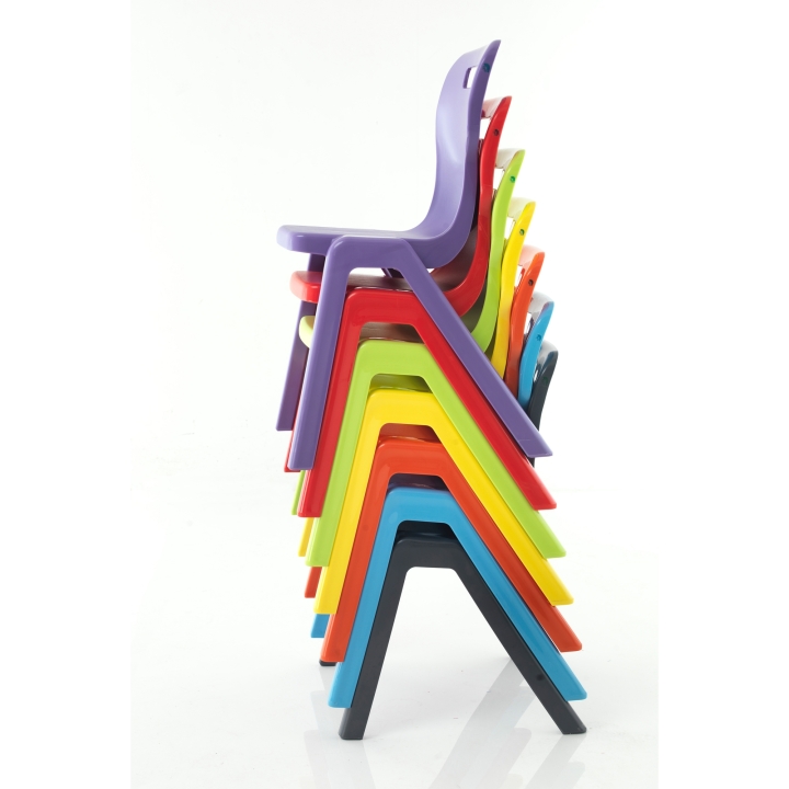 Krzesło Titan jednoczęściowe - wytrzymała, polipropylenowa konstrukcja