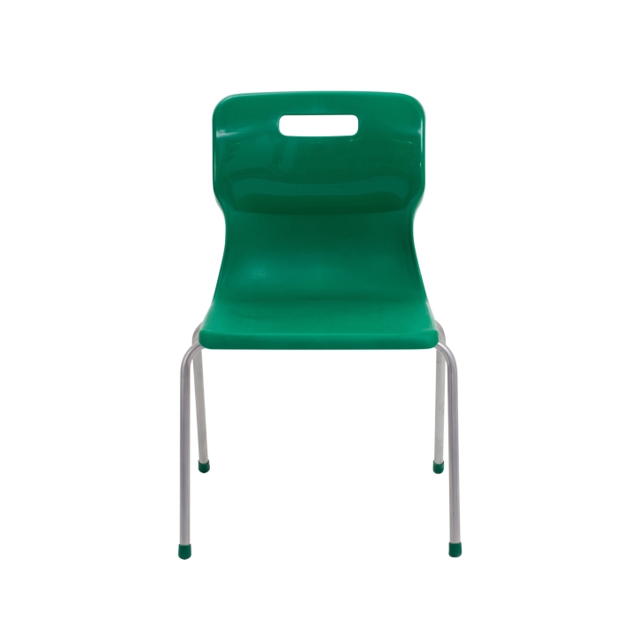 Krzesło Titan klasyczne 4-nogi, solidne polipropylenowe siedzisko