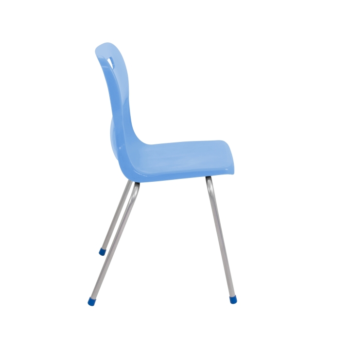 Krzesło Titan klasyczne 4-nogi, solidne polipropylenowe siedzisko