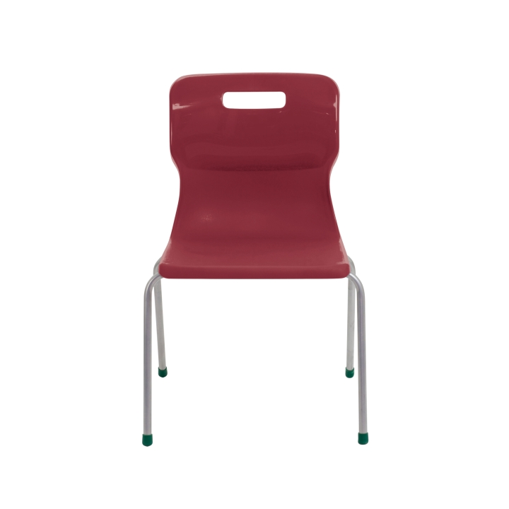 Krzesło Titan klasyczne 4-nogi, solidne polipropylenowe siedzisko