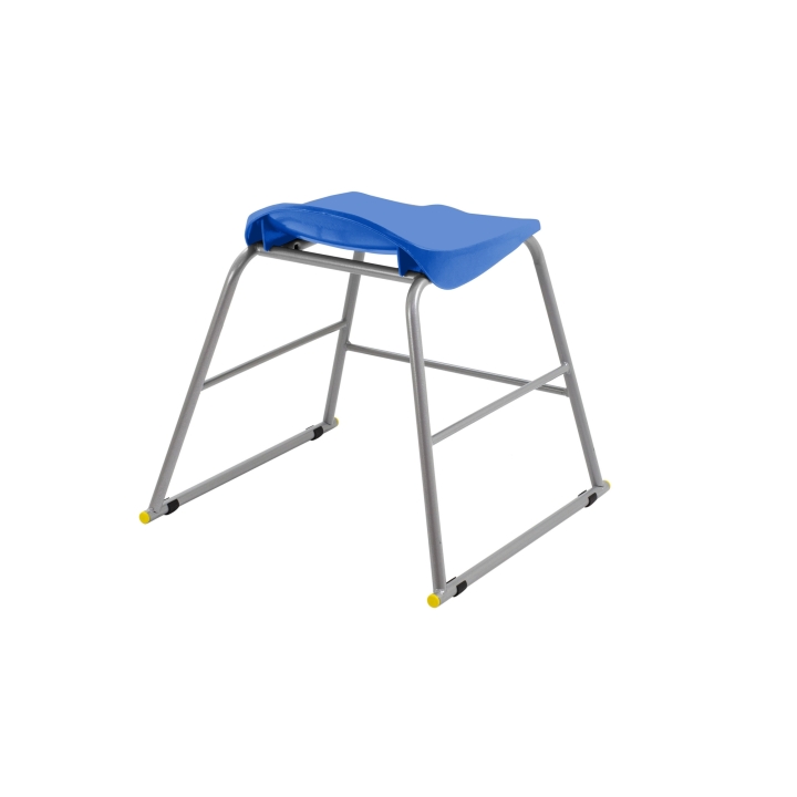 Stołek laboratoryjny Titan, jednoczęściowe polipropylenowe siedzisko