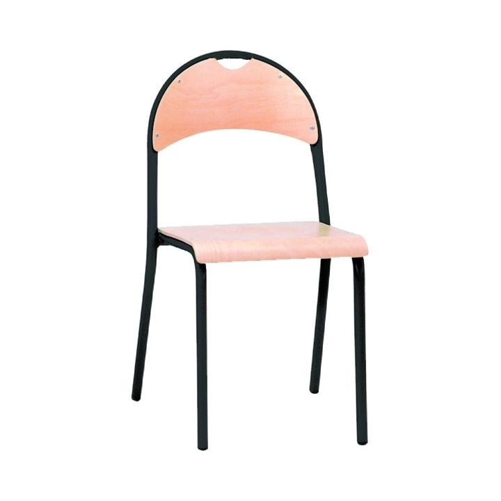 Krzesło szkolne Paweł, metalowy stelaż | Wyposażenie szkół, przedszkoli i żłobków