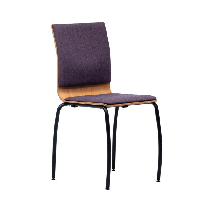 Krzesło tapicerowane Joanna J03, idealne do biur i sal konferencyjnych