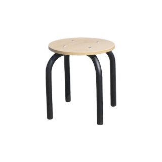 Taboret warsztatowy, siedzisko Ø 35cm, solidna konstrukcja