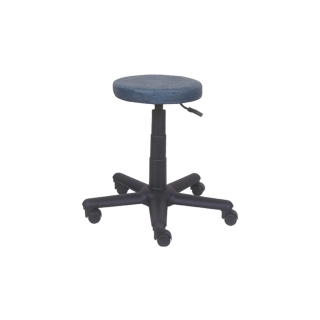 Taboret tapicerowany TO-T do pracowni chemicznej, technicznej, warsztatów