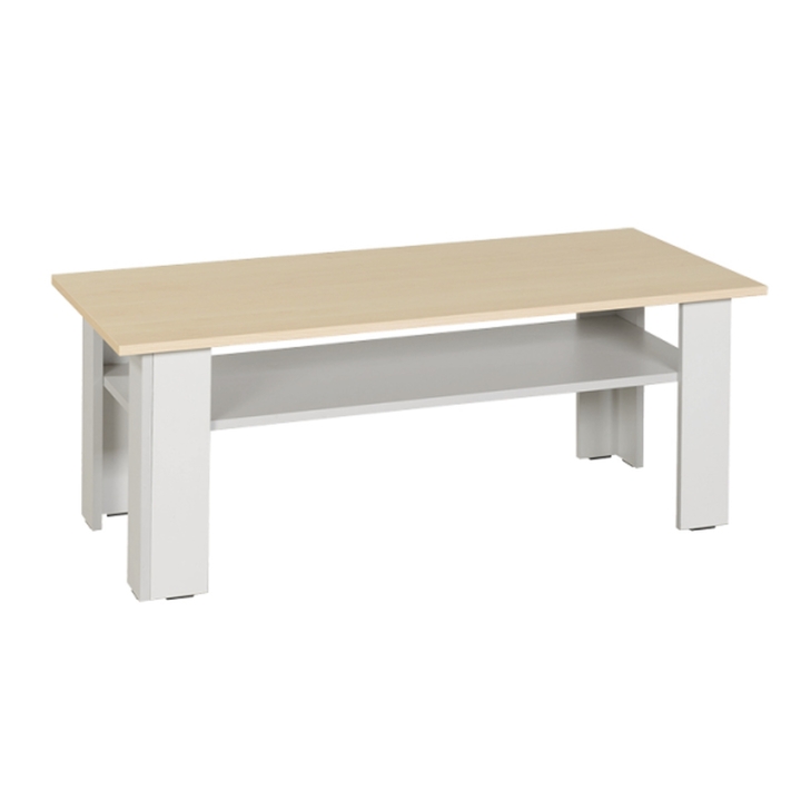 Stolik kawowy Wex z płyty meblowej z półką