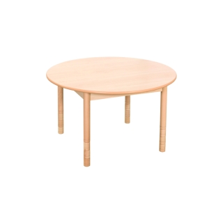 Stół Domino DO okrągły regulowany 0-3