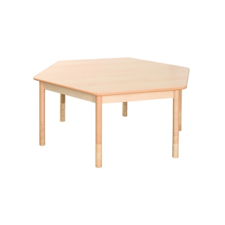 Stół Domino DS sześciokątny regulowany 0-3