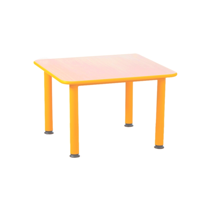 Stół przedszkolny Domino Kwadratowy, stała i regulowana wysokość