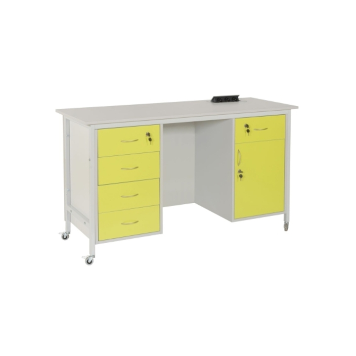 Stół laboratoryjny mobilny, stół chemiczny na kółkach