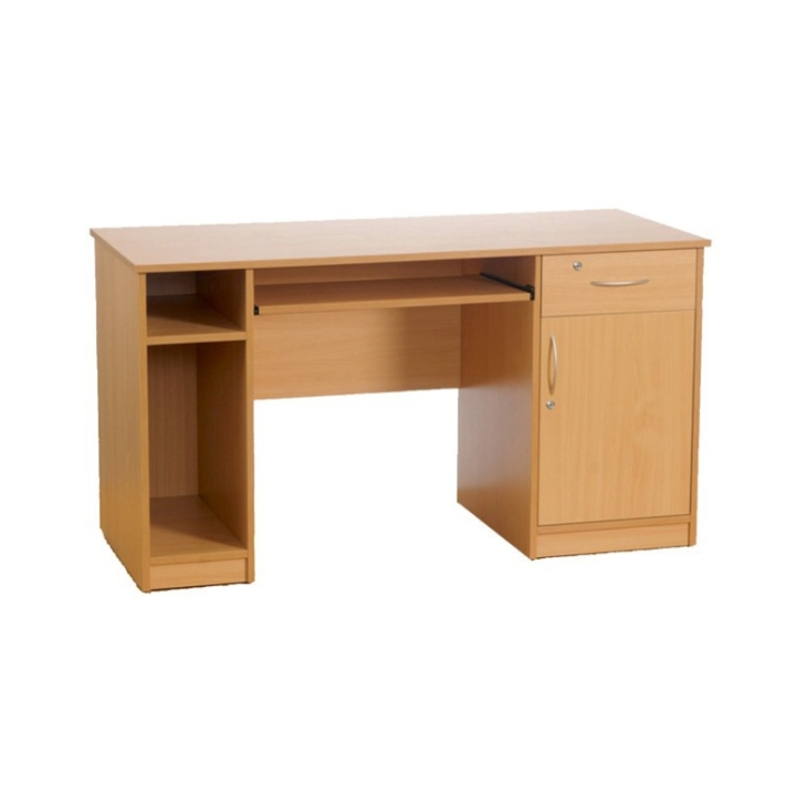 Biurko A2 140x60, półka na komputer, certyfikowany producent mebli biurowych