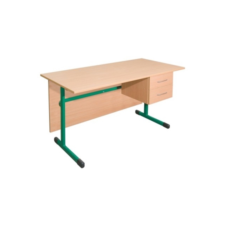 Biurko nauczyciela JT 130x60, certyfikowany producent mebli szkolnych