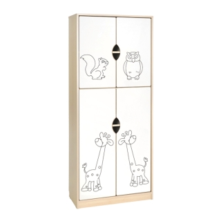 Regał przedszkolny Sawanna SW09 | Darmowa dostawa dla szkół i placówek publicznych