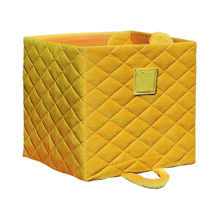 Velvetowy pojemnik BOX-DK na zabawki | Darmowa dostawa dla szkół i placówek publicznych