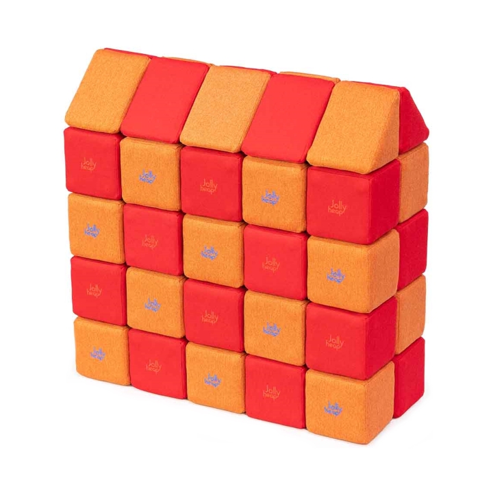 Klocki magnetyczne Jolly Heap Medium 50 szt.