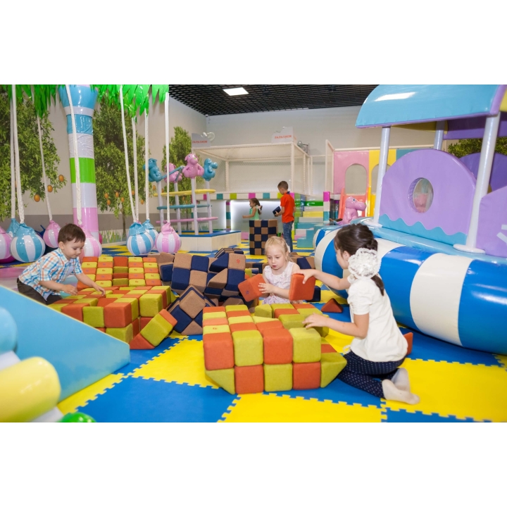 Klocki magnetyczne Jolly Heap Creative 100 szt.