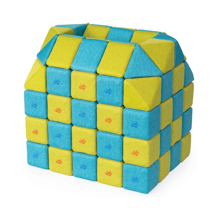 Klocki magnetyczne Jolly Heap Creative 100 szt.