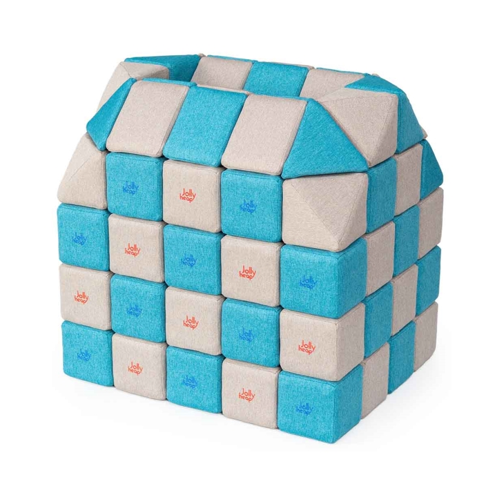 Klocki magnetyczne Jolly Heap Creative 100 szt.