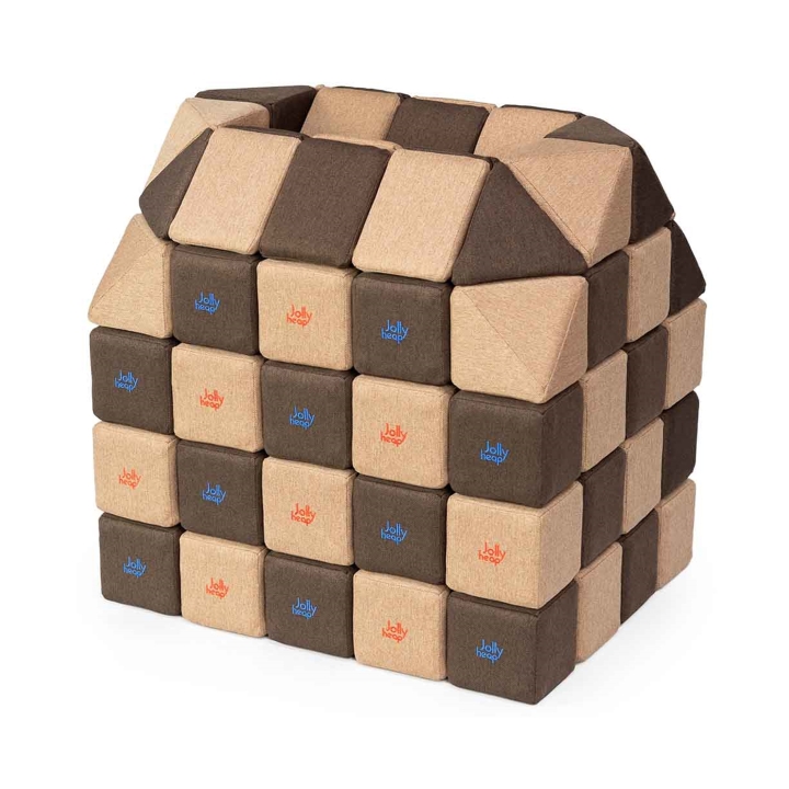 Klocki magnetyczne Jolly Heap Creative 100 szt.