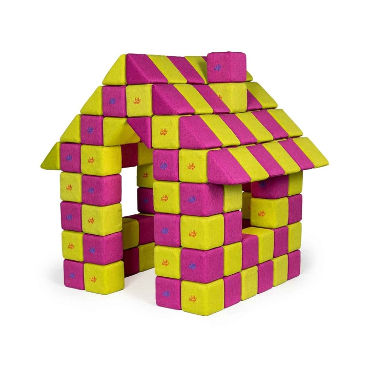 Klocki magnetyczne Jolly Heap Joy 150 szt.