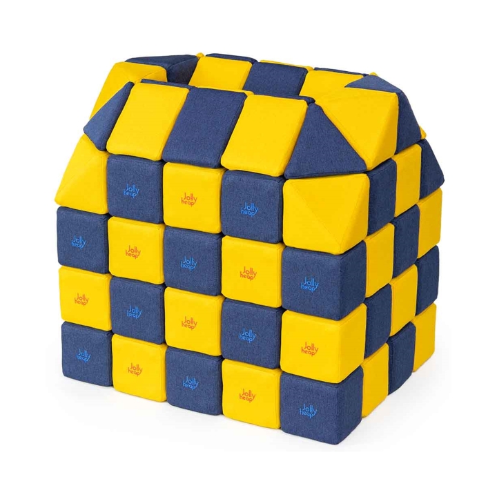 Klocki magnetyczne Jolly Heap Creative 100 szt.