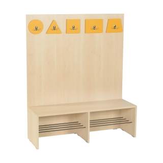 Szatnia Przedszkolak GEO-5P, Certyfikowany Producent Mebli Szkolnych