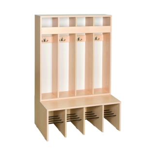 Szatnia Przedszkolak C4 4-osobowa