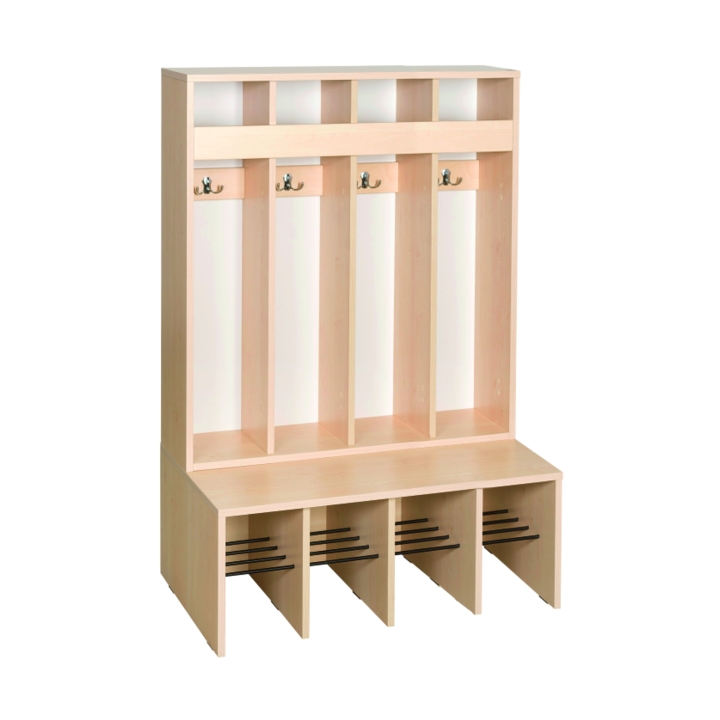 Szatnia Przedszkolak C4 4-osobowa