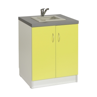 Szafka wodna LAB-SW, zlew laboratoryjny | Wyposażenie szkolnego laboratorium