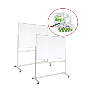 Tablica obrotowa suchościeralna, lakierowana Promocja