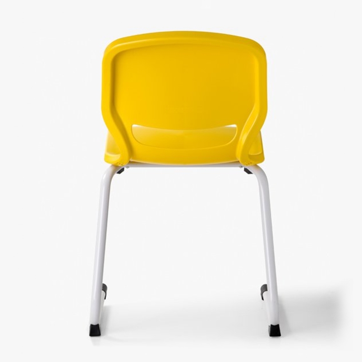 Krzesło szkolne Ergos Shell Pole z polipropylenu | Meble i pomoce dydaktyczne