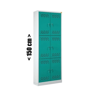 Szafka szkolna skrytkowa KM300 wys. 150