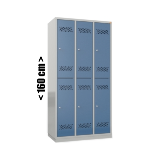 Szafka szkolna metalowa K-400 - wys. 160