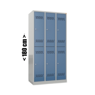 Szafka szkolna metalowa K-400 - wys. 180