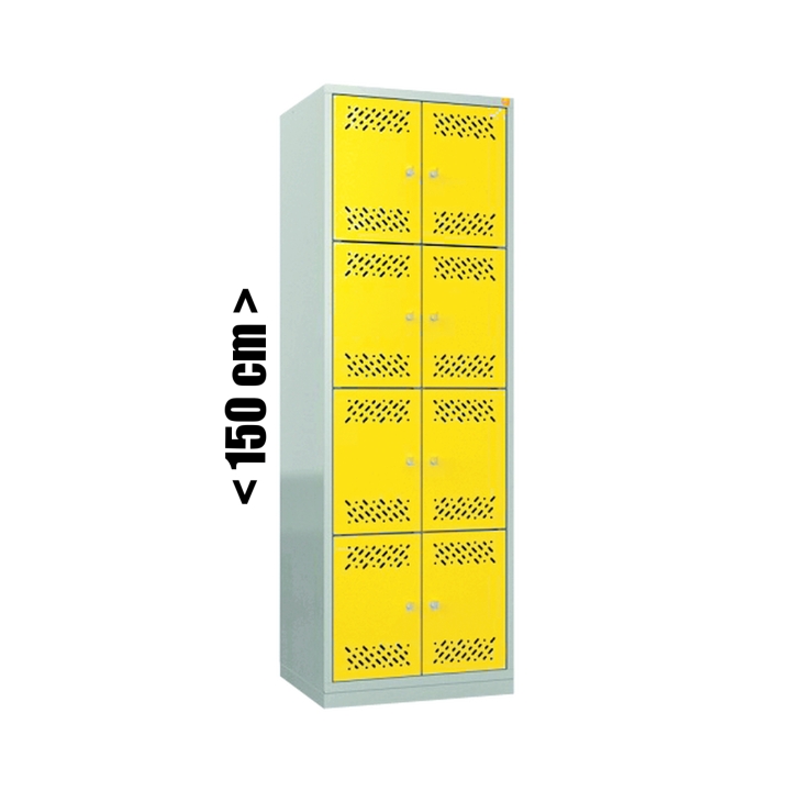 Szafka szkolna skrytkowa KM400 wys. 150