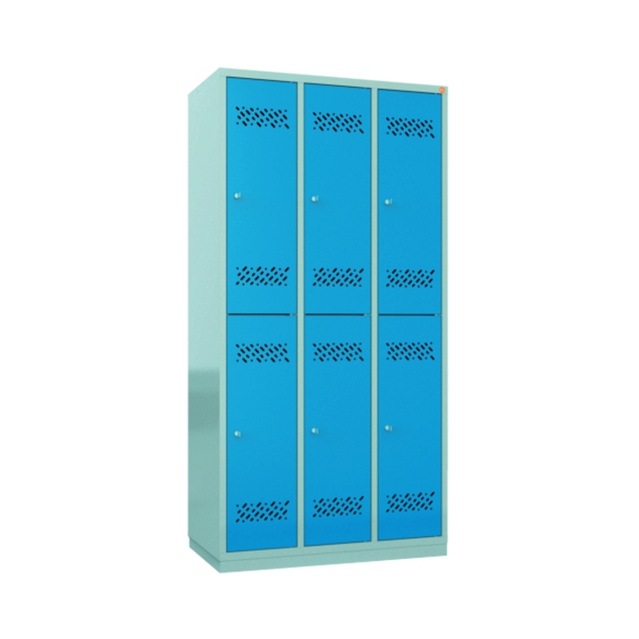 Metalowa szafka szkolna ubraniowa KM200 wys. 150, Certyfikat Jakości