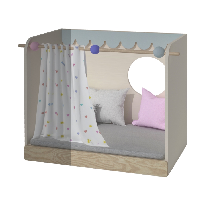 Regał domek MN10 dla żłobków oraz przedszkoli | Darmowa dostawa dla szkół oraz placówek publicznych