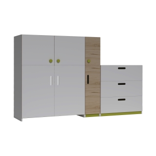 Szafa na łóżeczka BUN13 dla żłobków oraz przedszkoli