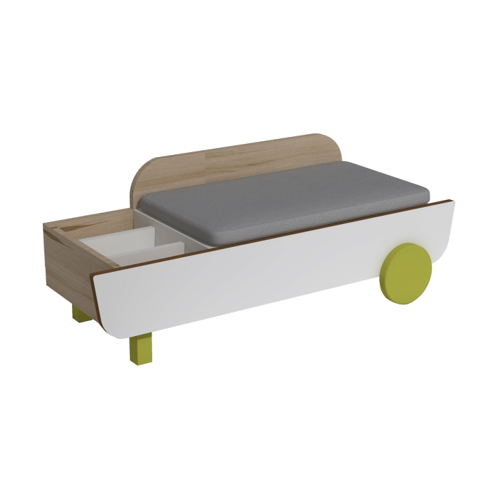 Ławeczka tapicerowana BUN18 dla żłobków oraz przedszkoli