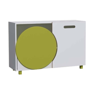 Regał BUN07 dla placówek edukacyjnych, żłobków oraz przedszkoli