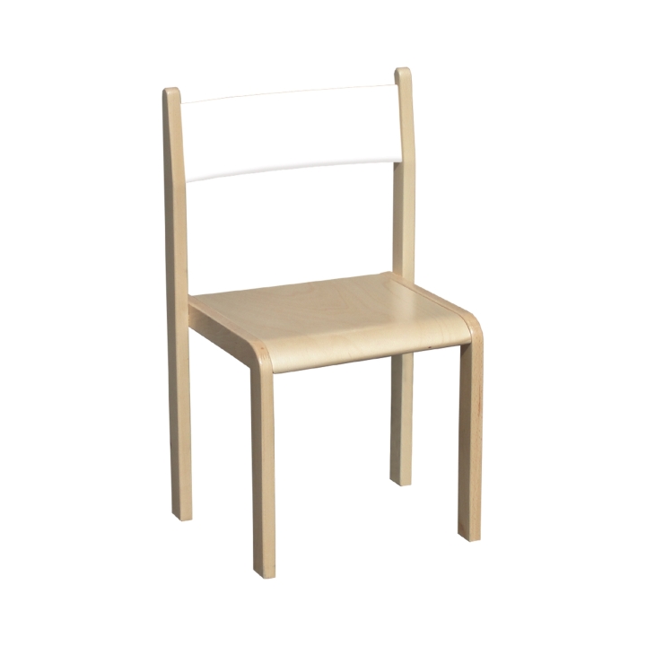 Kolorowe krzesło przedszkolne, krzesełko Miś kolor, certyfikat jakości