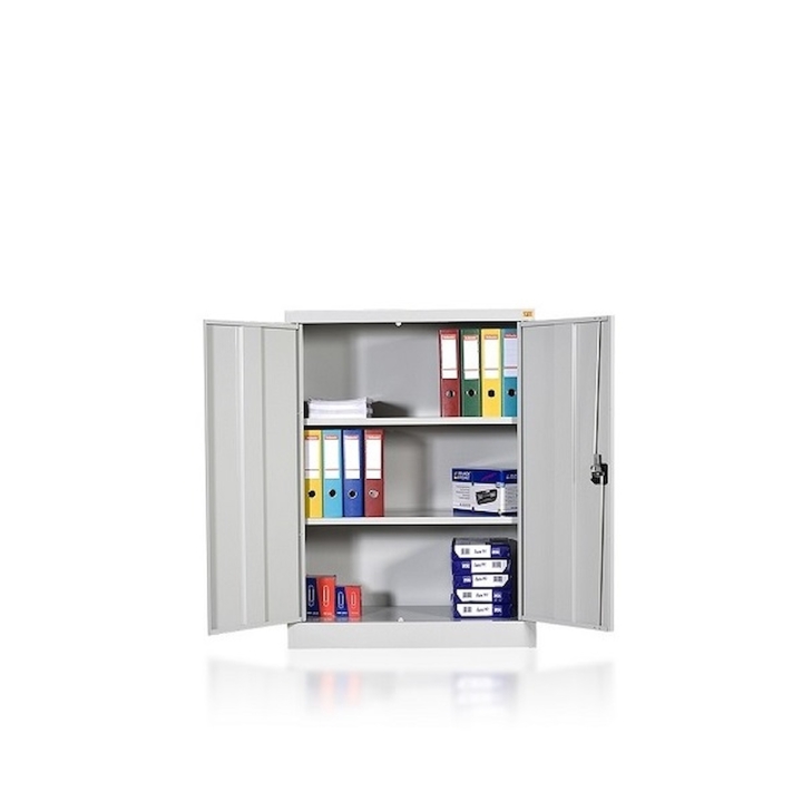 Szafa biurowa dwudrzwiowa BU-A2 2 półki